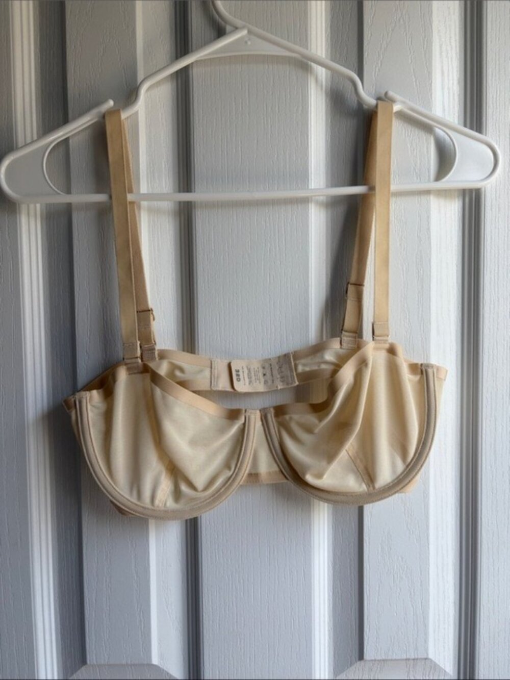 NWOT | CUUP The Mesh Balconette Underwire Bra Size 32D Sand